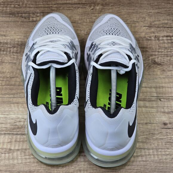 Nike Air Max 2015 Men\'s Size 12 White Black Running Shoes (698902-101) main image 9